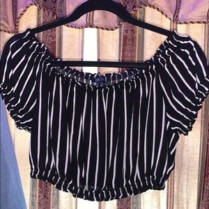 off the shoulder top